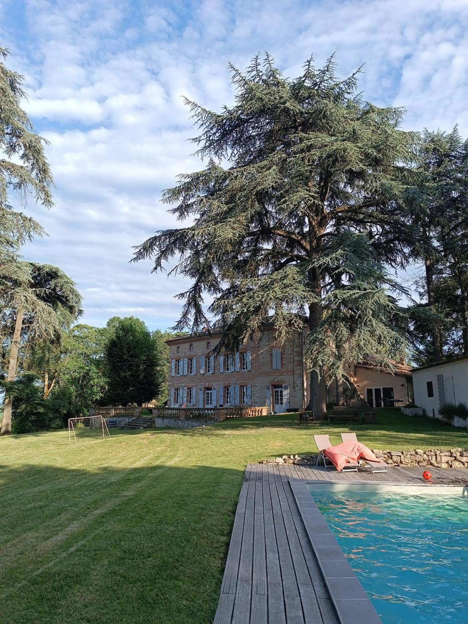 Le Jardin Des Cedres Hotel Lavaur  Buitenkant foto
